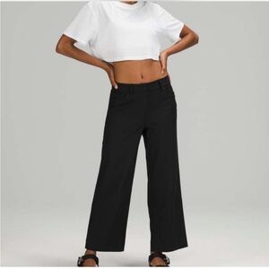 Black Lululemon Wide-Leg Pants/ Jean